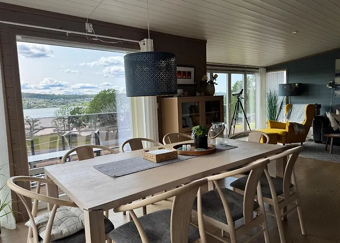 Modern With Panoramic Views * Porsgrunn